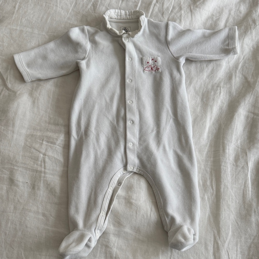 Petit Bateau White Pyjama